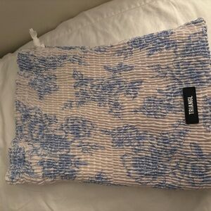 Triangl Swimwear Blue and White Bag